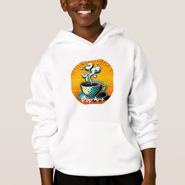 Barnens överdragshuva t shirt (Framsida)