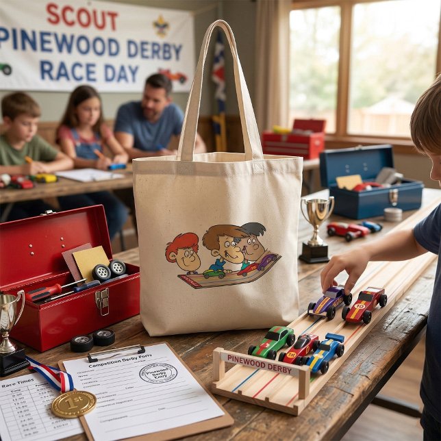 Barnens Pinewood Derby Bilrace Tygkasse (Skapare uppladdad)
