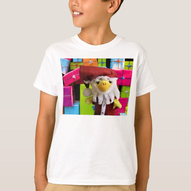 Barnens roliga jul t shirt (Framsida)