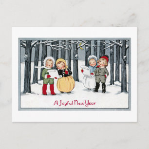 Barnens Sjunga i nyår Helg Vykort