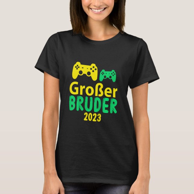 Barnens storebror 2023 Boy Syskon 11 T Shirt (Framsida)