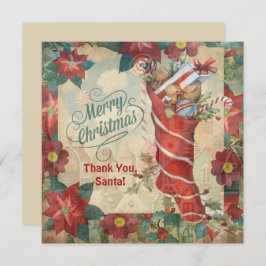 Barnens Tack till Tomte Svarskort