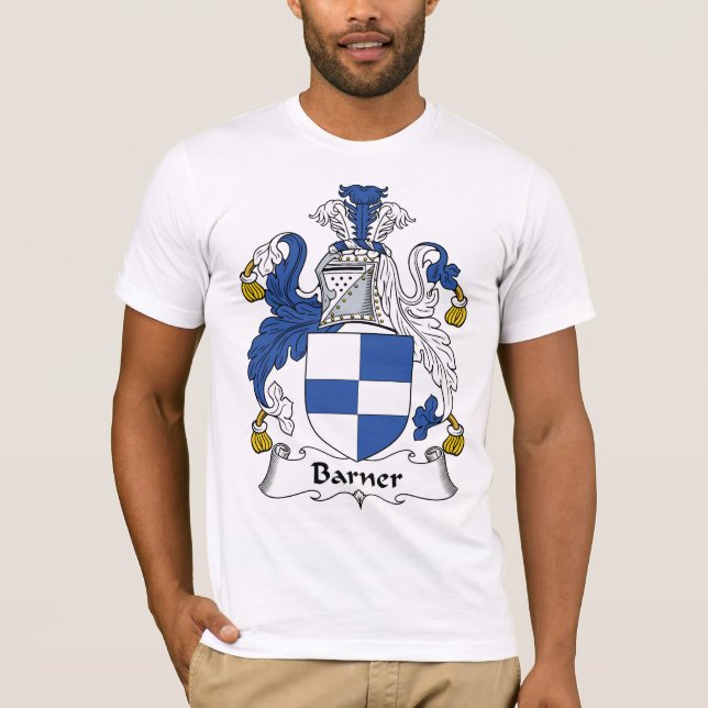 Barner familjvapensköld t shirt (Framsida)