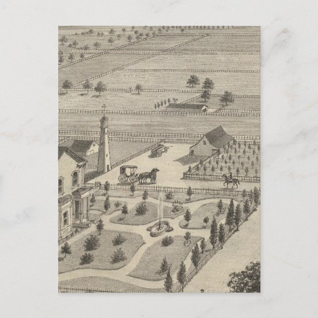 Barnes res, Woodland Vykort (Framsida)