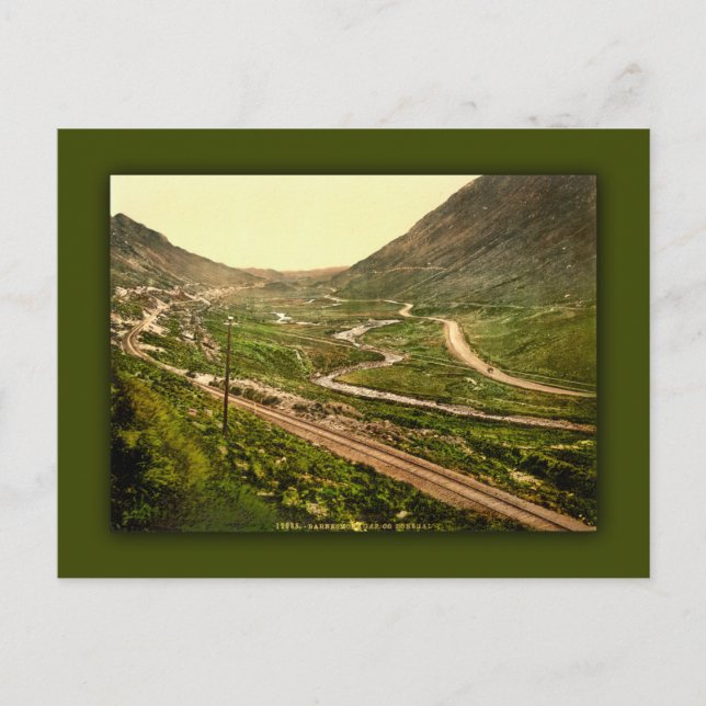 Barnesmore Gap. County Donegal, Irland Cards Vykort (Framsida)