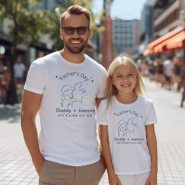 Barnet fars dag, Far och dotter T Shirt