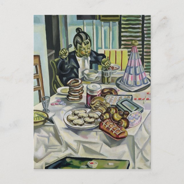 Barnet med sjöarna vykort (Framsida)