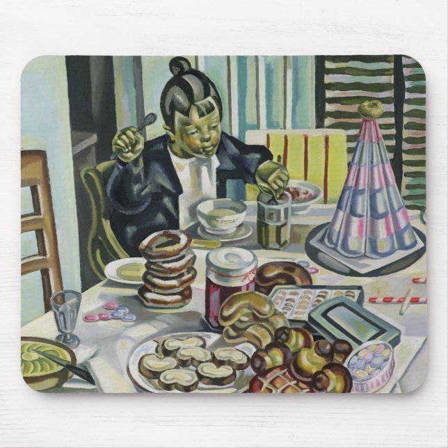 Barnet med tårtorna musmatta (Framsidan)