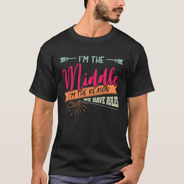 Barnet mitten citerar honom som äldst för att göra t shirt (Framsida)