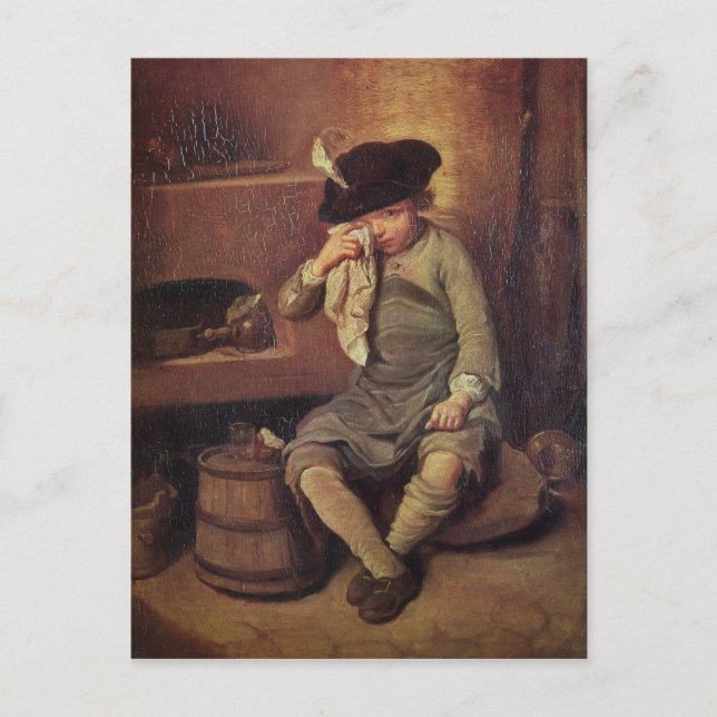 Barnet Penitent Vykort (Framsida)