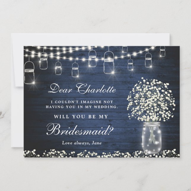 Barnets andedräkt Burk kommer att bli min brudgumm Inbjudningar (Framsida)