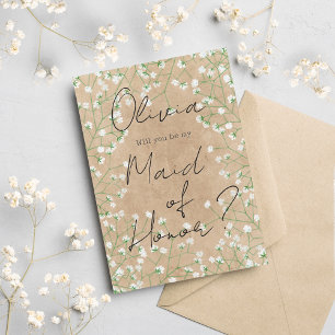 Barnets andedräkt kommer att vara min Blommigt Mai Inbjudningar