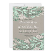 Barnets andedräkt och Grey Elegant Rustic Bröllop