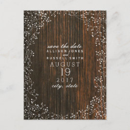 Barnets andning Barnwood Inspired Spara datum Meddelande Vykort