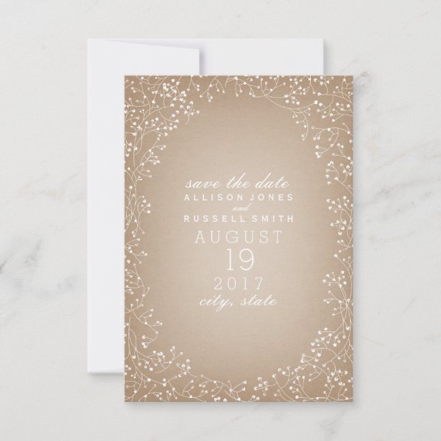 Barnets andningspåse som inspirerats Spara datum Datumet (Framsida)