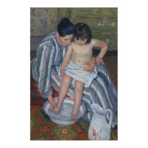 Barnets bath av Mary Cassatt