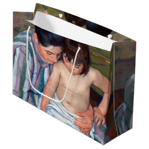 Barnets bath, Mary Cassatt