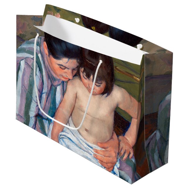 Barnets bath, Mary Cassatt (Framsidan Vinklad)