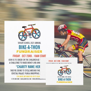 Barnets bike, Barns välgörenhetsbike-a-thon-händel Reklamblad
