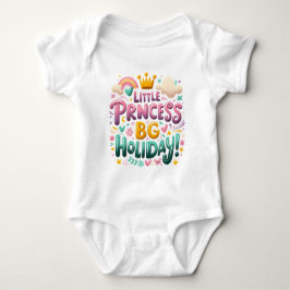 Barnets bodysuit med en rolig inskription t shirt