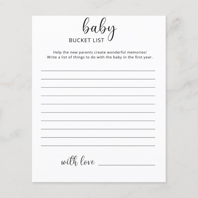 Barnets bucket list (Framsida)