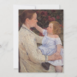 Barnets caress Mary Cassatt