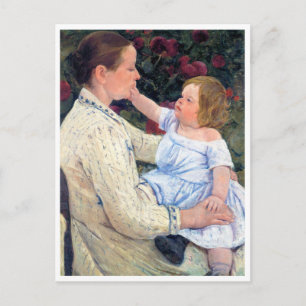 Barnets Caress, Mary Cassatt Vykort
