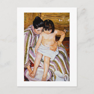 Barnets ed av Mary Cassatt mor dotters konst Vykort