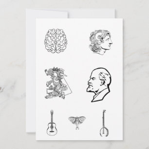 Barnets färgsida Poster digital nedladdning Inbjudningar