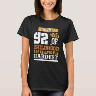 Barnets första 92 år t shirt