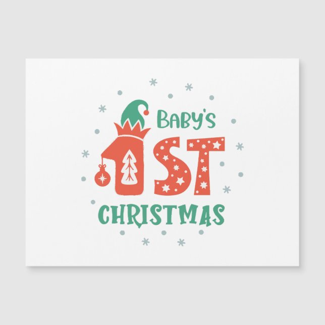 Barnets första jul  (Framsida)