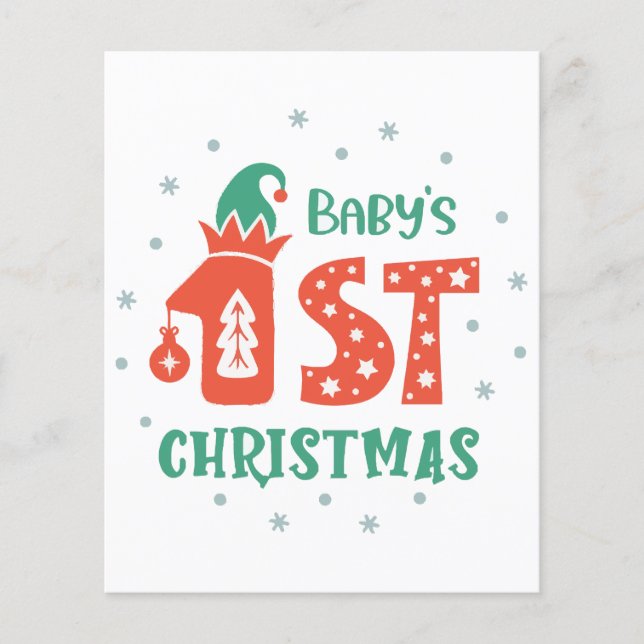 Barnets första jul  (Framsida)