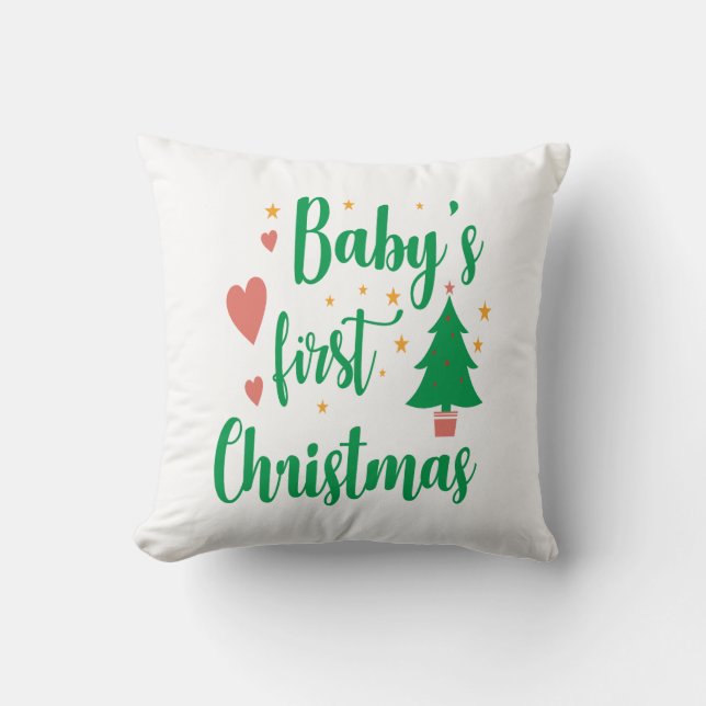 Barnets första jul kudde (Framsida)