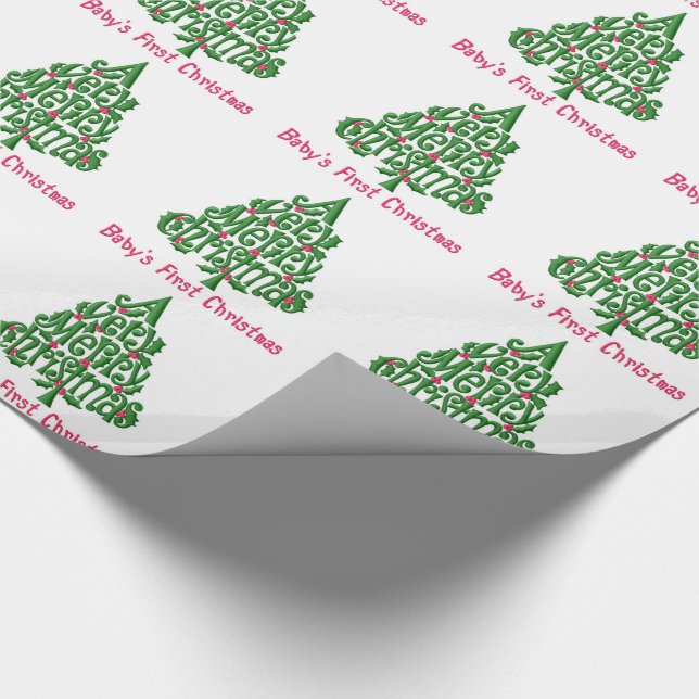 Barnets första jul presentpapper (Hörn)