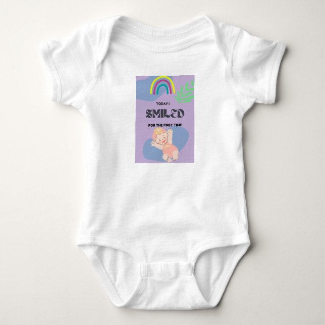Barnets första leende  t shirt (Framsida)