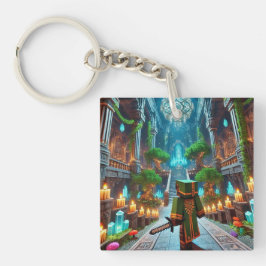 Barnets ID-Märkre Blockstyle Minecrafty Äventyr