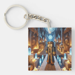 Barnets ID-Märkre Blockstyle Minecrafty Äventyr