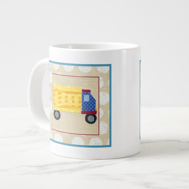 Barnets Lastbil efter Chariklia Zarris Jumbo Mugg (Framsida vänster)