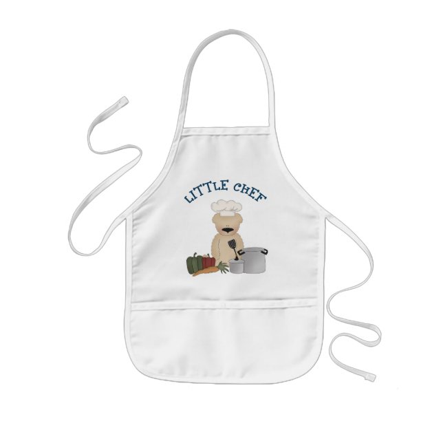 Barnets lilla Chef Aprons Barnförkläde (Framsidan)