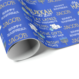 Barnets namn Hanukkah presentpapper