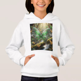 Barnets överdrags hoodie t shirt