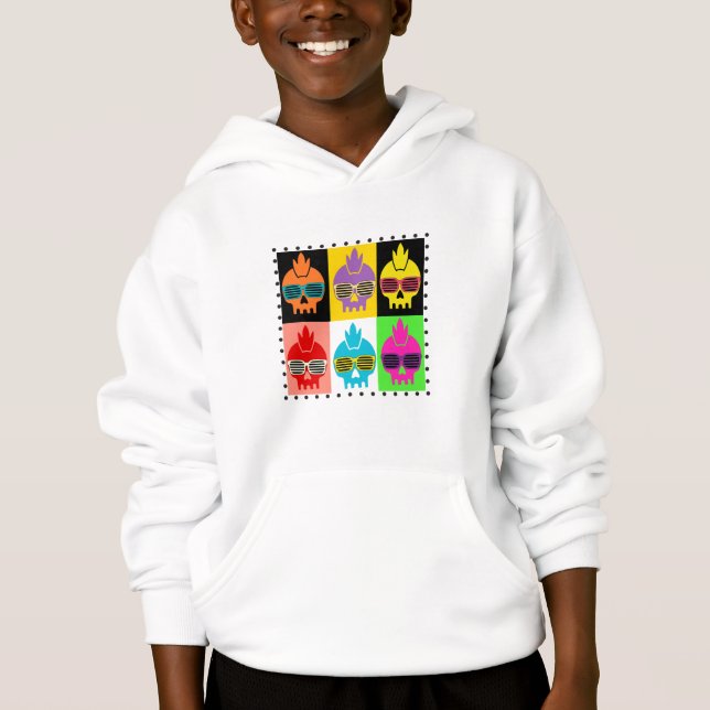 Barnets överdragshuva t shirt (Framsida)