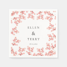 Barnets Rosa blommigt bröllop