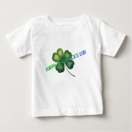 Barnets Sankt Patrick-dag Lucky Shamrock. St patty T Shirt