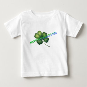 Barnets Sankt Patrick-dag Lucky Shamrock. St patty T Shirt