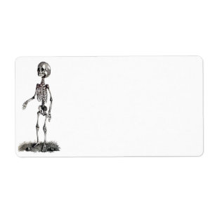 Barnets Skeletonetikett Fraktsedel