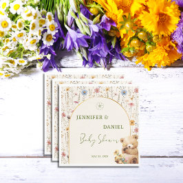 Barnets skugga i Blommigt Party Pappersservett