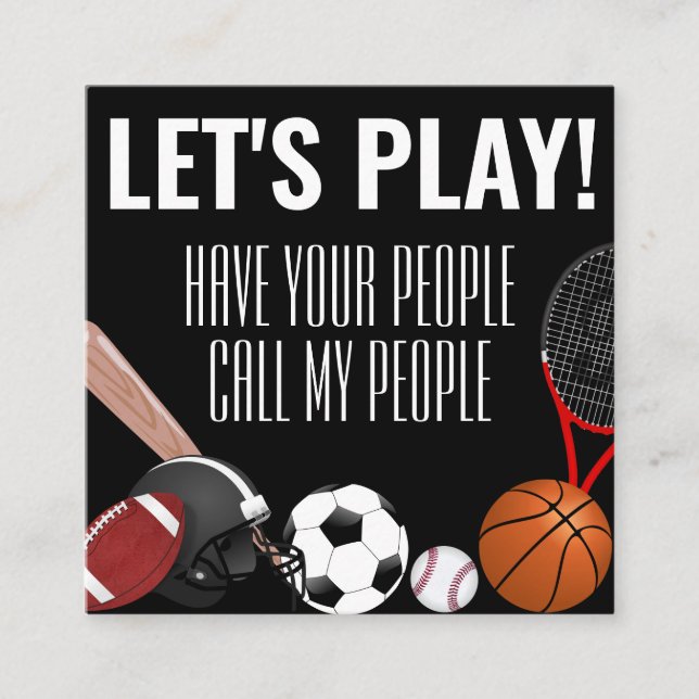 Barnets spelningsdatumportar fyrkantigt visitkort (Framsida)