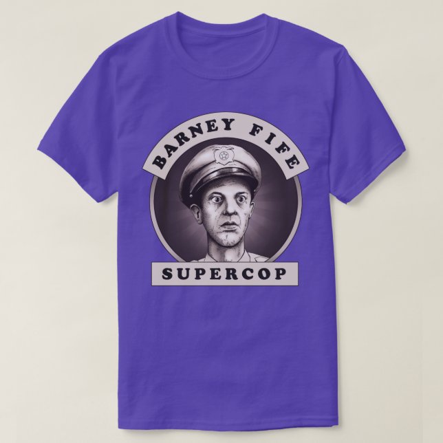 Barney Fife Superpolis T Shirt (Design framsida)