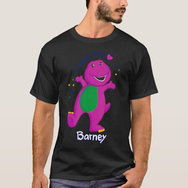 Barney - jag Kärlek You T Shirt (Framsida)